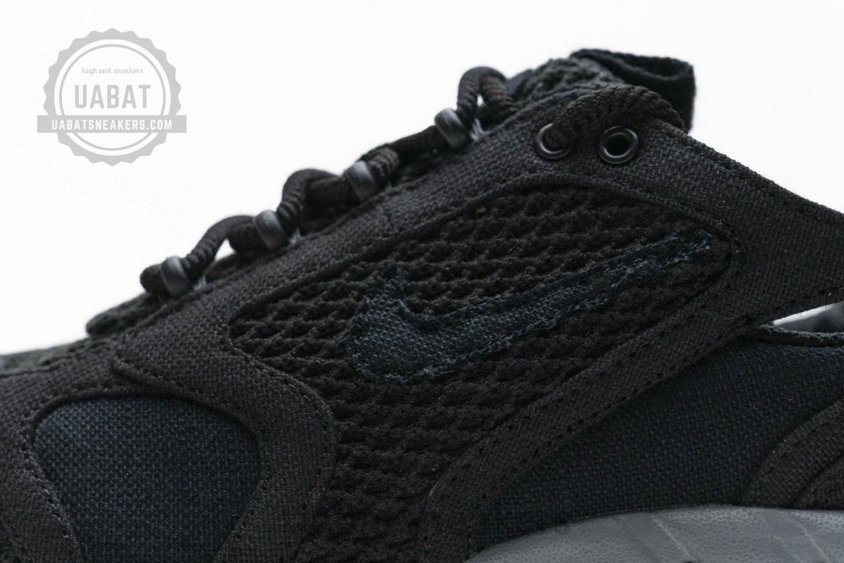 CQ5486-001 Stussy x Nike Air Zoom Spiridon Cage 2 Black Cool Grey - Image 18