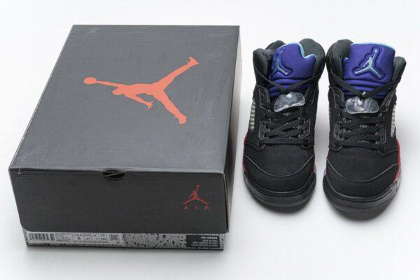 CZ1786-001 Air Jordan 5 Retro Top 3 Black - Image 3