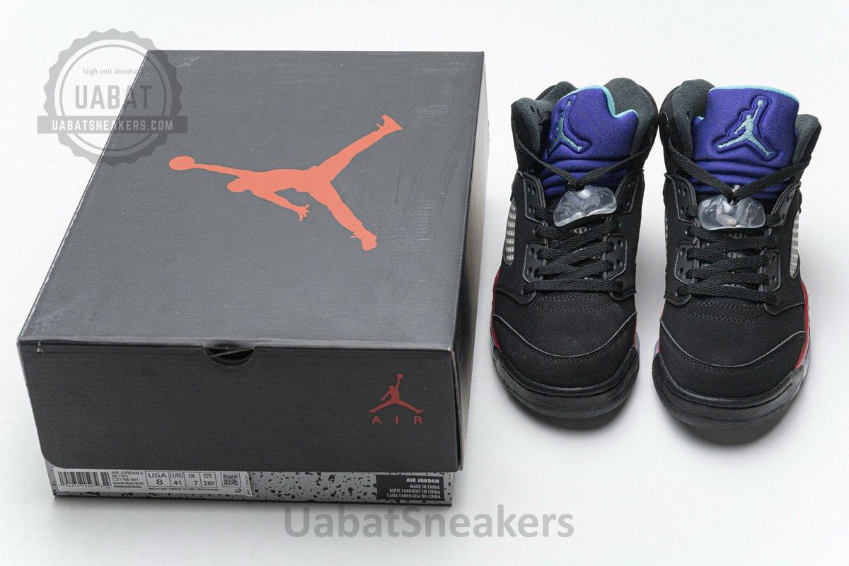 CZ1786-001 Air Jordan 5 Retro Top 3 Black - Image 3
