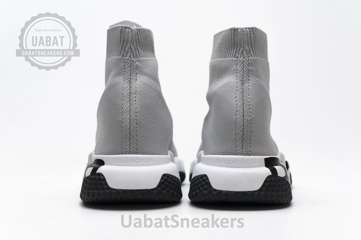 Balenciaga Stretch Mesh High Top Sneaker Grey - Image 7