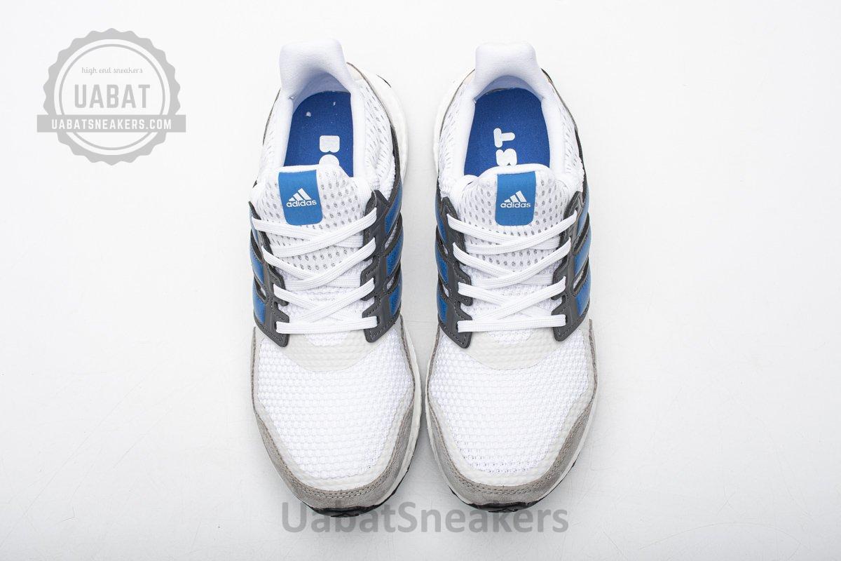 EF0723 adidas Ultra Boost S&L White True Blue Grey Real Boost - Image 7