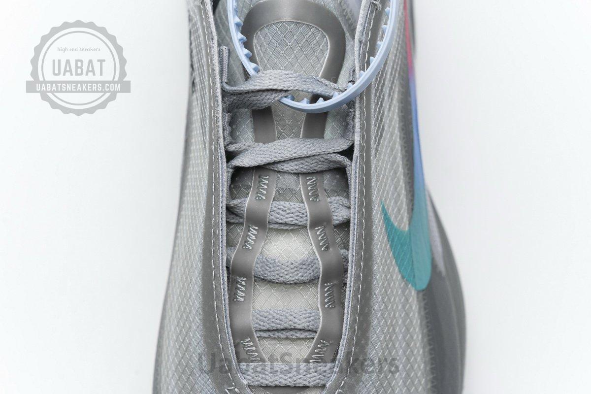 AJ4585-101 Off-White x Nike Air Max 97 Wlolf Grey Menta - Image 8