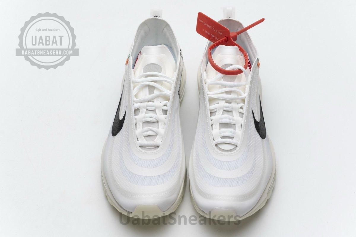 AJ4585-100 Off-White x Nike Air Max 97 All White - Image 5