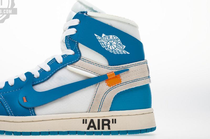Off White x Air Jordan 1 “UNC”AQ0818-148 - Image 3