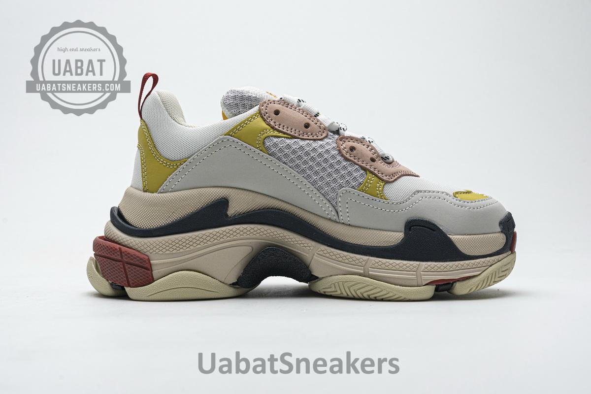 490672 W09O5 9035 Balenciaga Triple S Black Yellow Pink - Image 5