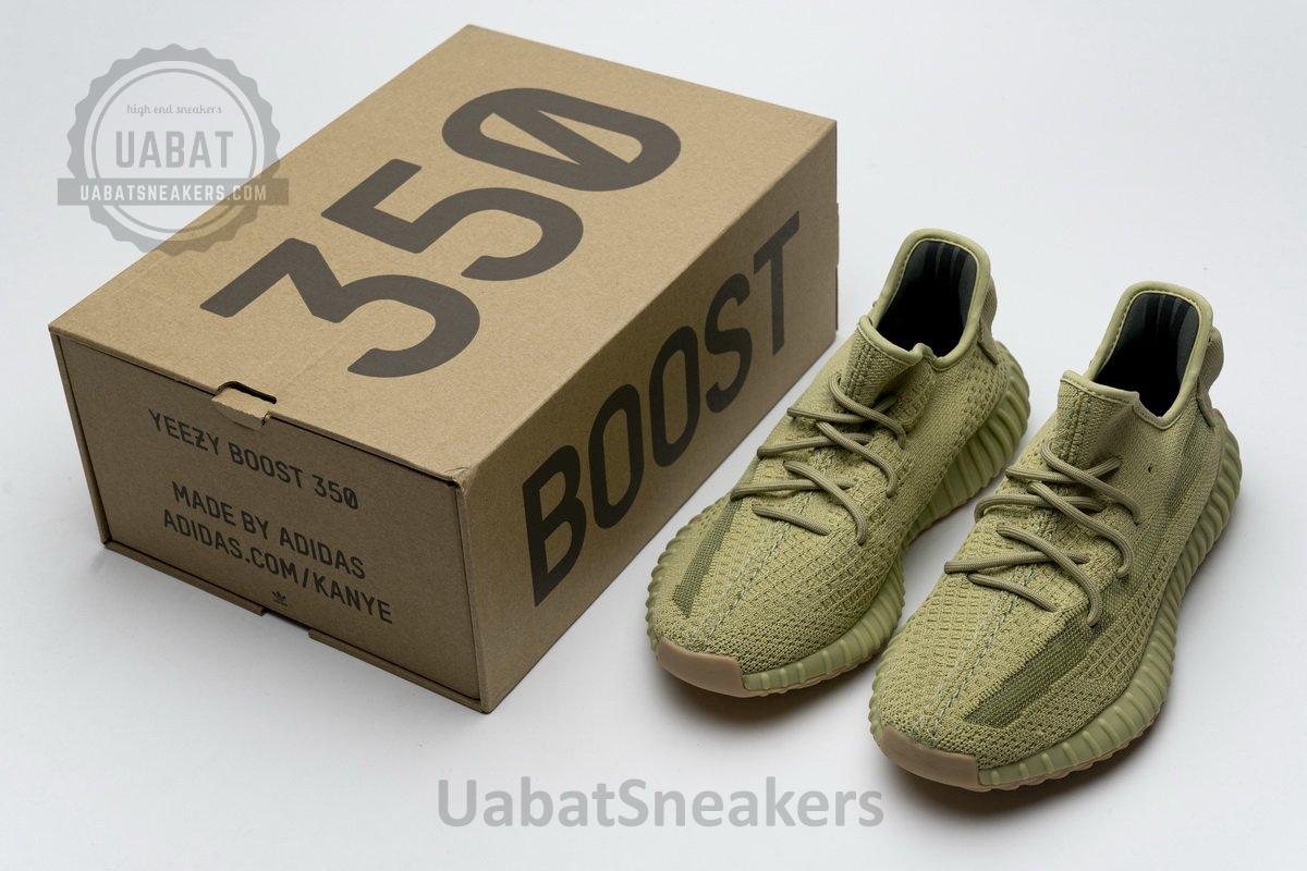 FY5346 adidas Yeezy Boost 350 V2"Sulfur" Real Boost - Image 3