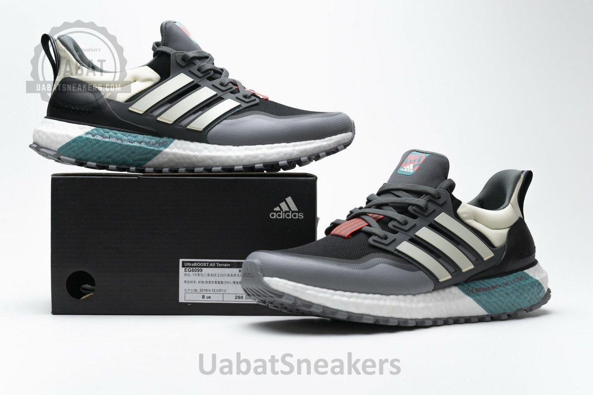 EG8099 adidas UltraBOOST All Terrain Black Aqua - Image 2
