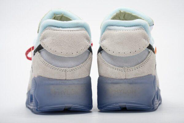 AA7293-100 Off-White x Nike Air Max 90 “All White” - Image 5