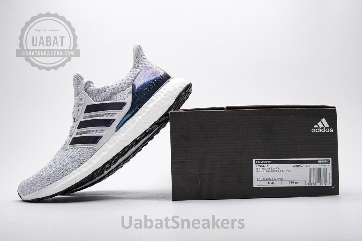 FW5693 adidas Ultra Boost 4.0 White Grey Real Boost - Image 8