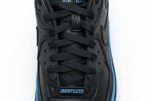 CJ7197-002 Undefeated x Nike Air Max 90 Black Blue Fury - Image 10