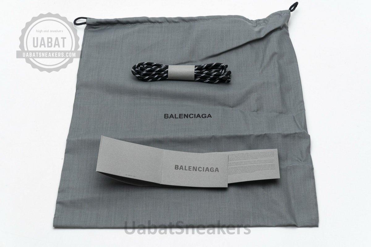 541624 W09E1 7320 Balenciaga Triple S Black Silver2 - Image 11