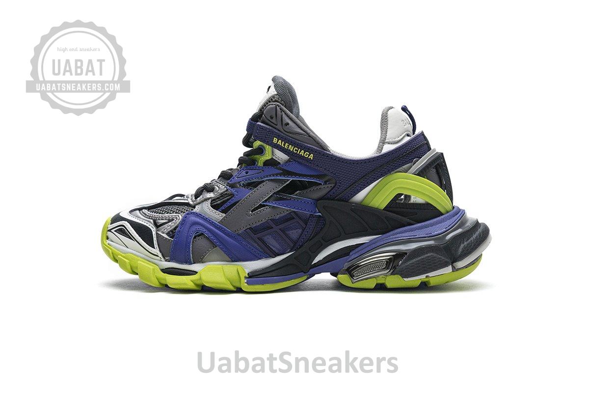 568614 W2GN7 1007 Blenciaga Track 2 Sneaker Purple