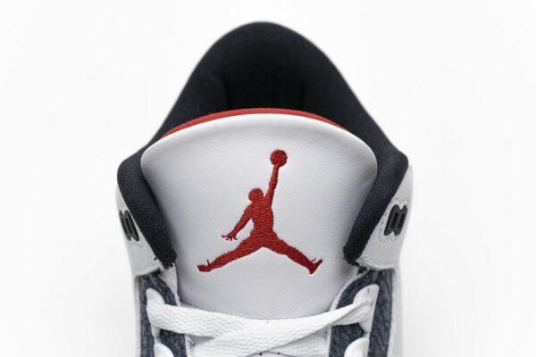 CZ6431-100 Air Jordan 3 Retro Fire Red Denim - Image 8
