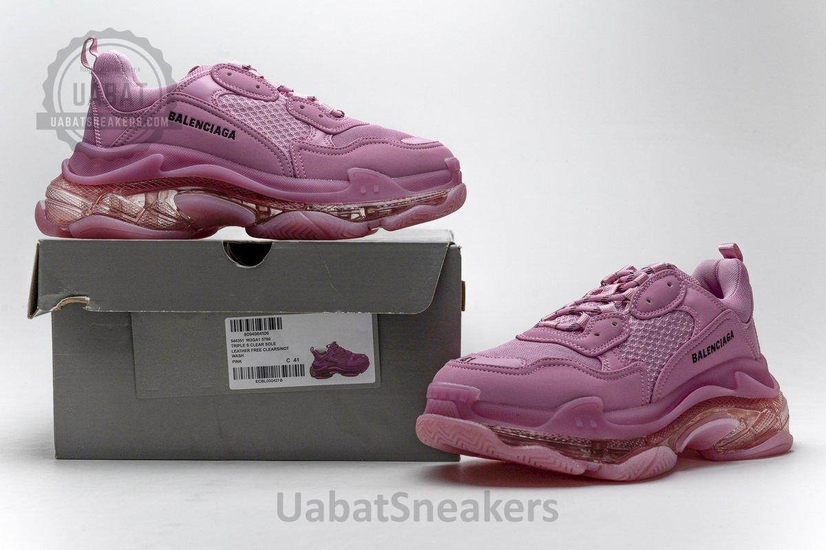 544351 W2GA1 5760 Balenciaga Triple S Pink - Image 2