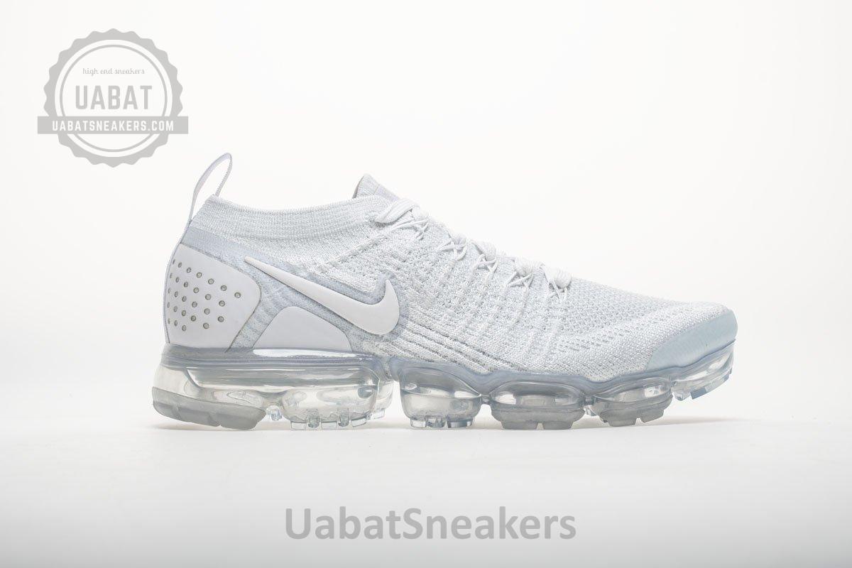 942842-100 Nike Air VaporMax 2.0 White Platinum - Image 2