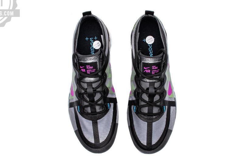Nike VaporMax 2019 Black Active Fuchsia AT6810-001 - Image 4