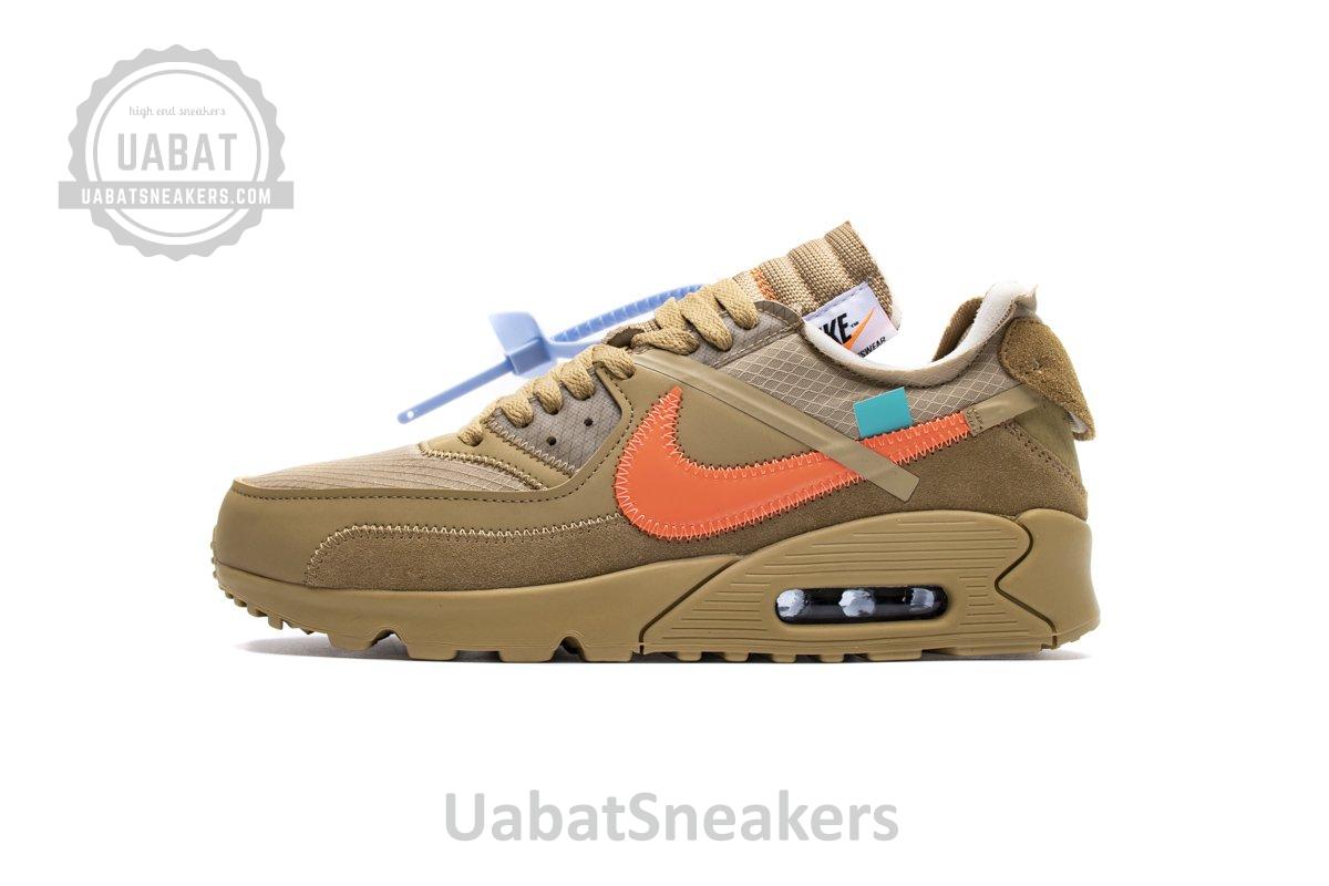 AA7293-200 Off-White x Nike Air Max 90 “Desert Ore”