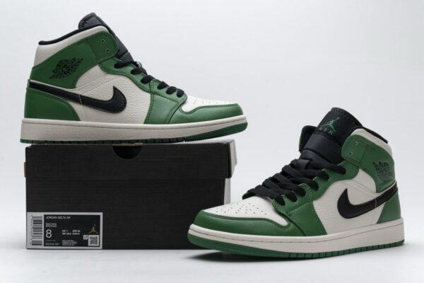 852542-301 Air Jordan 1 Mid Pine Green - Image 2
