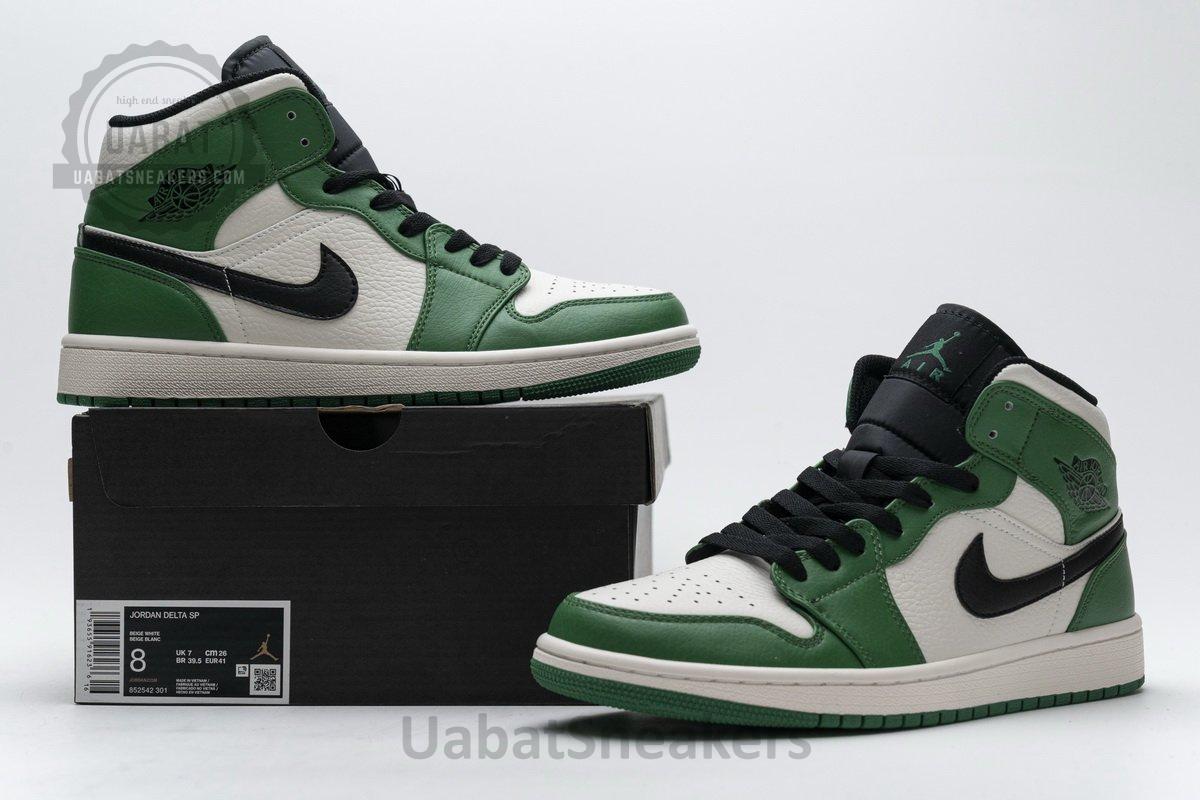 852542-301 Air Jordan 1 Mid Pine Green - Image 2