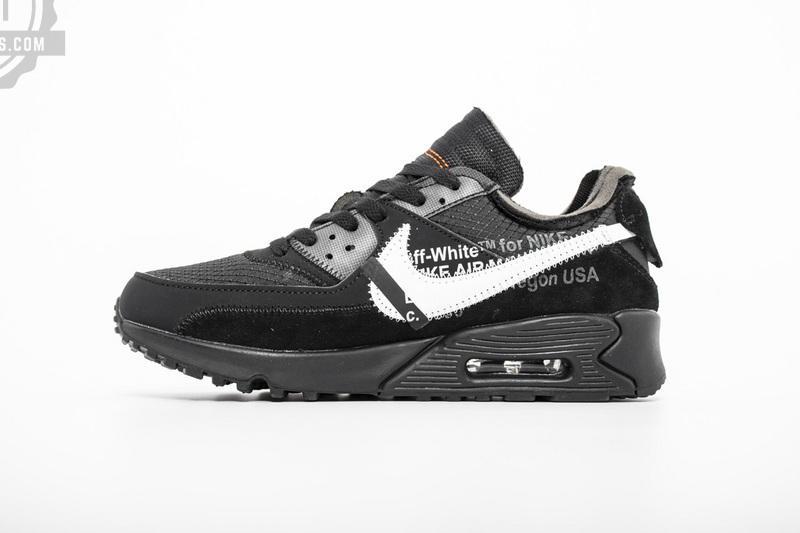 Off-White x Nike Air Max 90 “All Black” AA7293-001