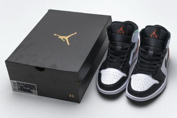 BQ6931-100 Air Jordan 1 Mid GS Black Toe - Image 3