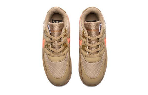 OFF-WHITE x Nike Air Max 90 BT“Desert Ore”BV0852-200 - Image 3