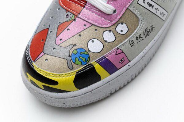 CZ3990-900 Ruohan Wang x Nike Air Force 1 Low（2020） - Image 3