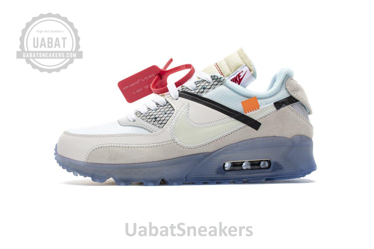 AA7293-100 Off-White x Nike Air Max 90 “All White”