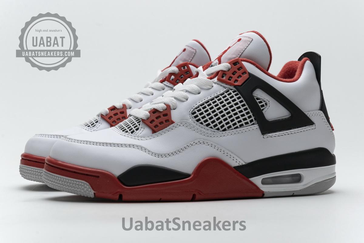 308497-110 Air Jordan 4 Retro Fire Red - Image 3