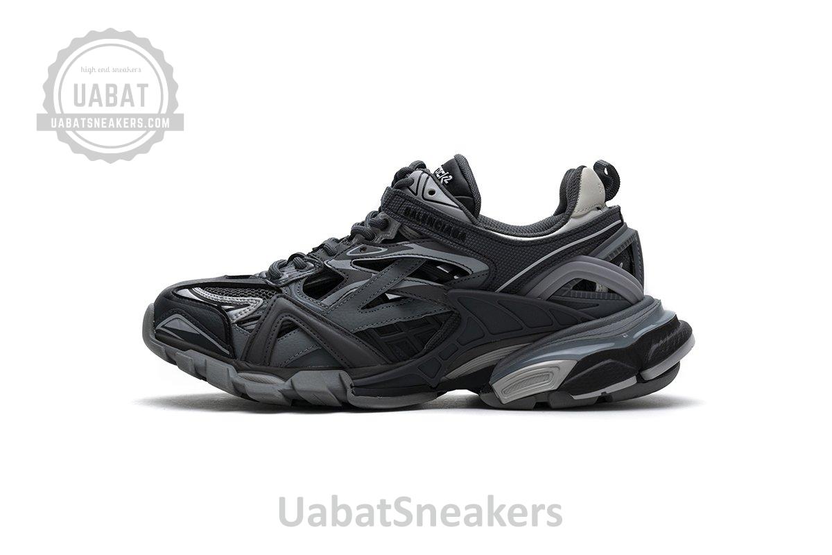 570391 W2GN3 1285 Blenciaga Track 2 Sneaker Medium Grey