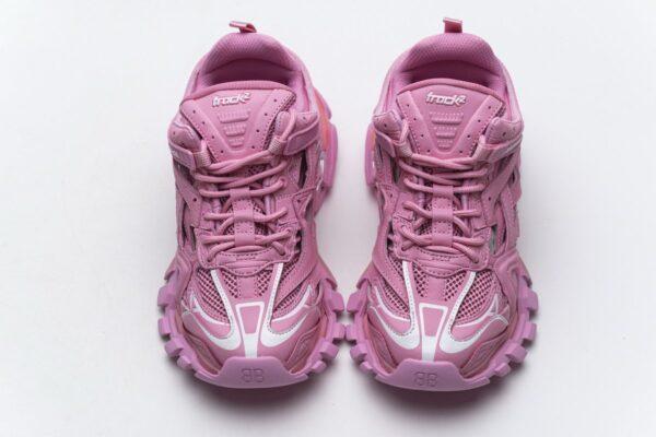 568615 W2GN5 5816 Blenciaga Track 2 Sneaker Pink - Image 4