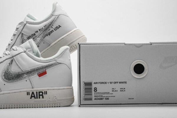 AO4297-100 OFF White X Air Force 1 ’07 Low Conplex Con - Image 11
