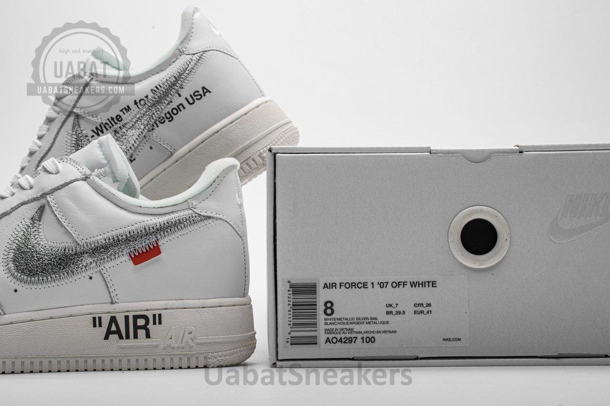 AO4297-100 OFF White X Air Force 1 ’07 Low Conplex Con - Image 11