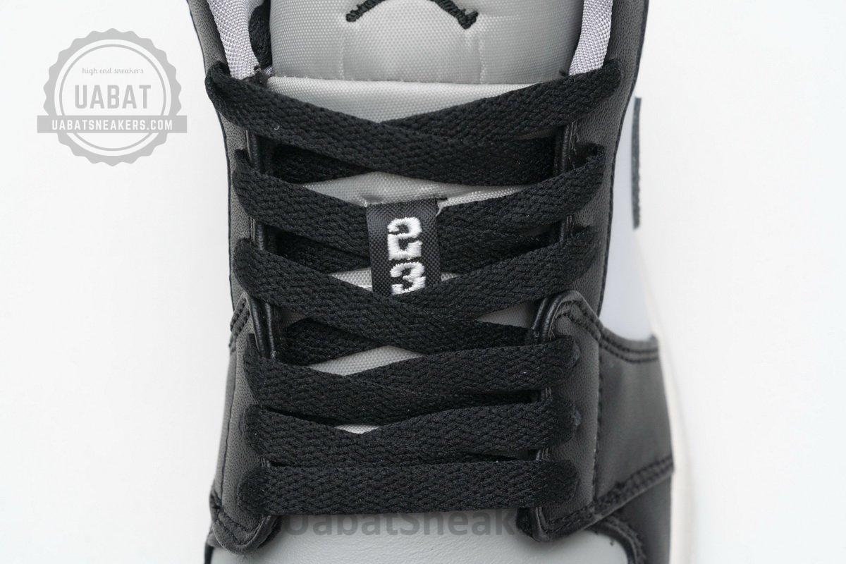 553558-039 Air Jordan 1 Low Light Smoke Grey - Image 8