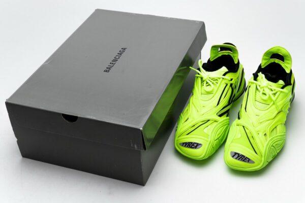 Balenciaga Tyrex 5.0 Sneaker Fluoscresent Yellow - Image 3