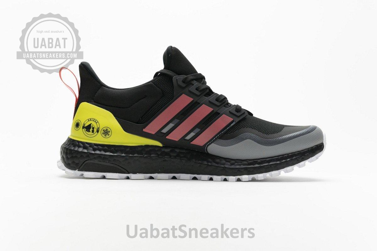 EG8097 adidas Ultra Boost All Terrain Core Black and Red - Image 9