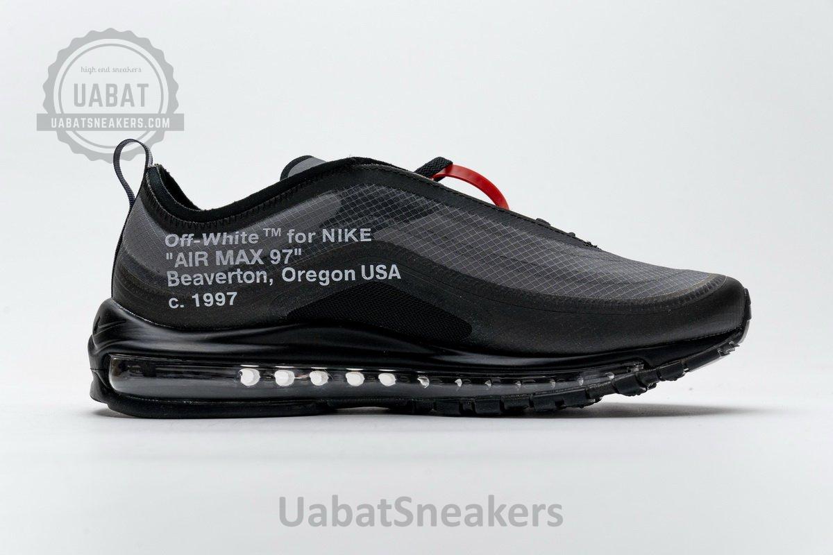 AJ4585-001 Off-White x Nike Air Max 97 All Black - Image 10