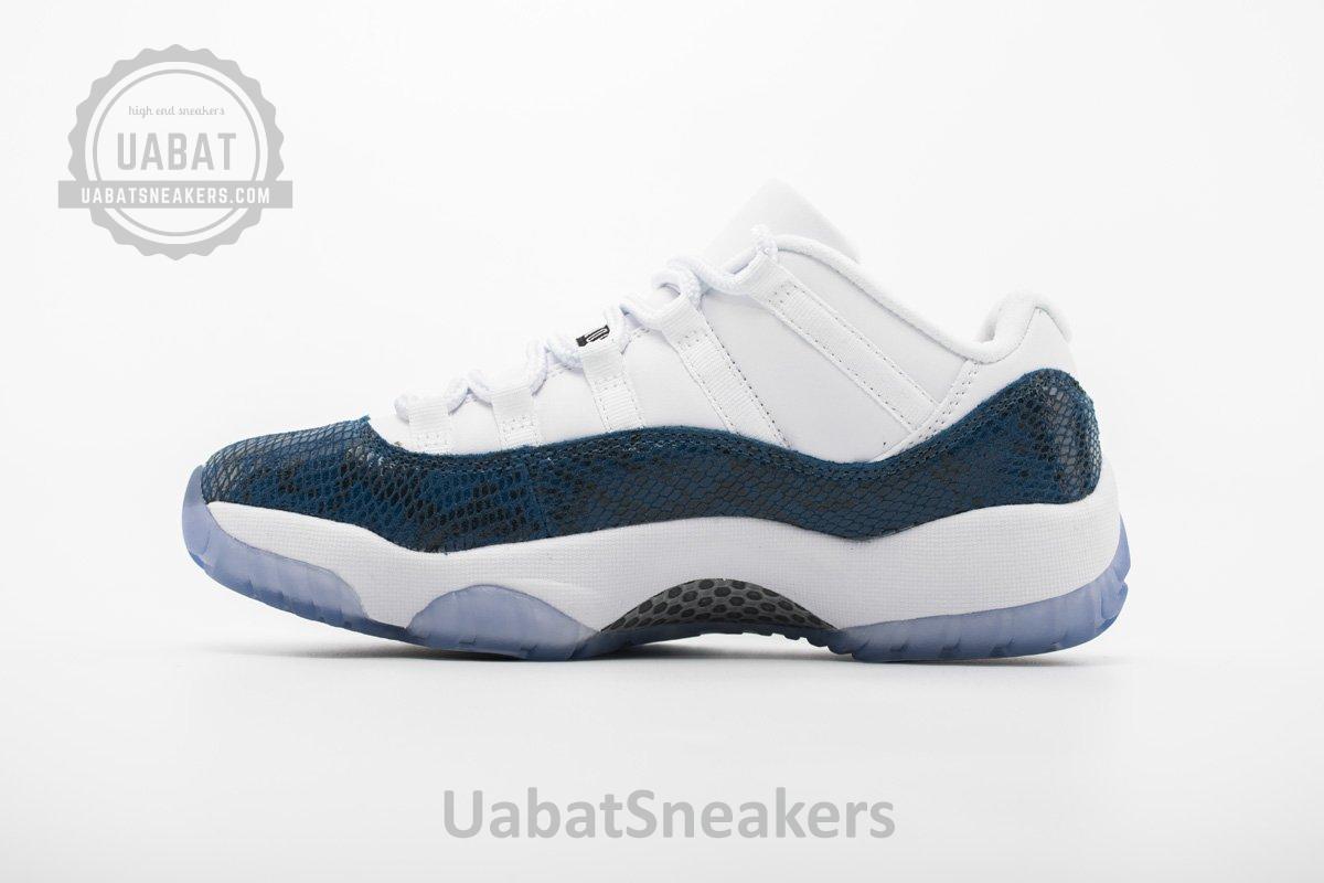Air Jordan 11 Low “Navy Blue Snakeskin”CD6846-102