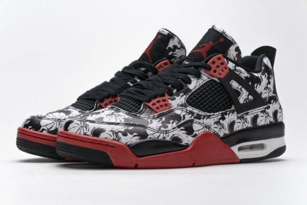 BQ0897-006 Air Jordan 4 Retro Singles Day Tattoo - Image 6