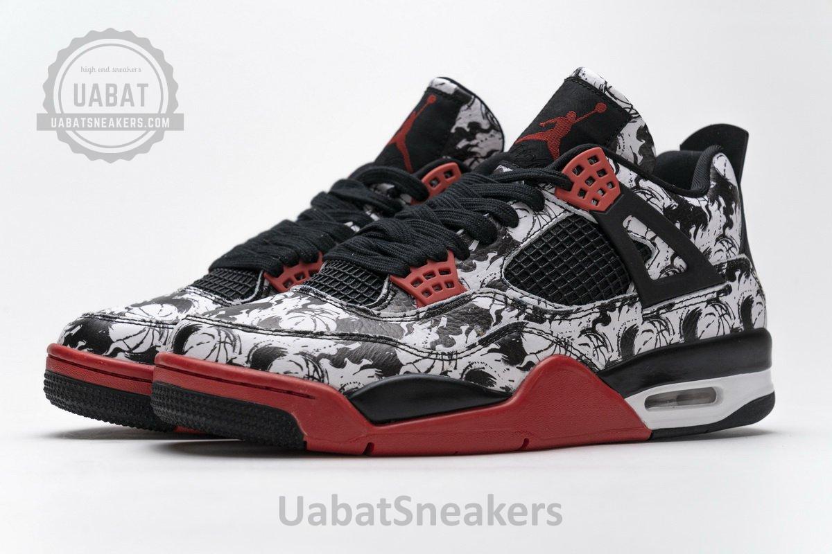 BQ0897-006 Air Jordan 4 Retro Singles Day Tattoo - Image 6