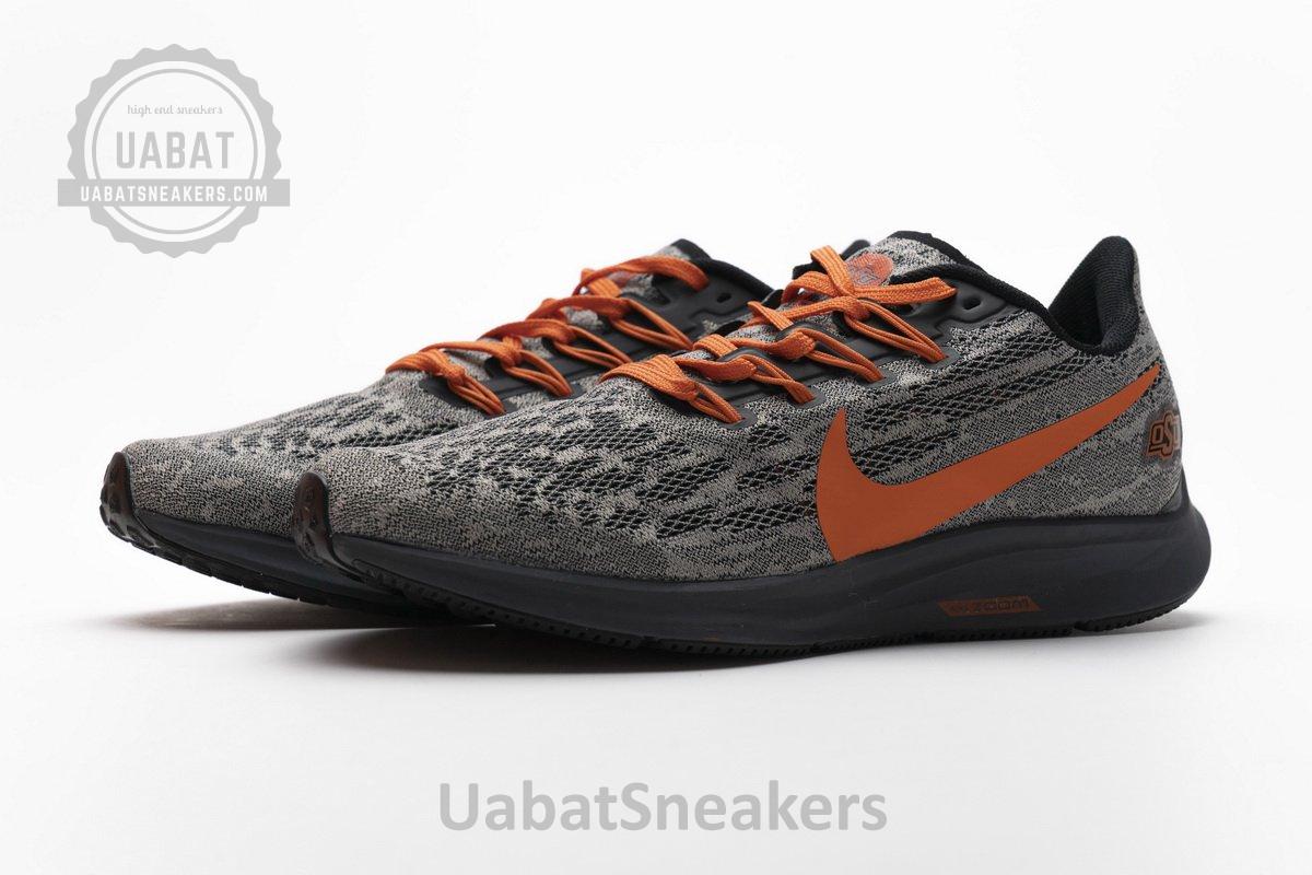 CI2074-001 Nike Air Zoom Pegasus 36 Grey Orange - Image 6