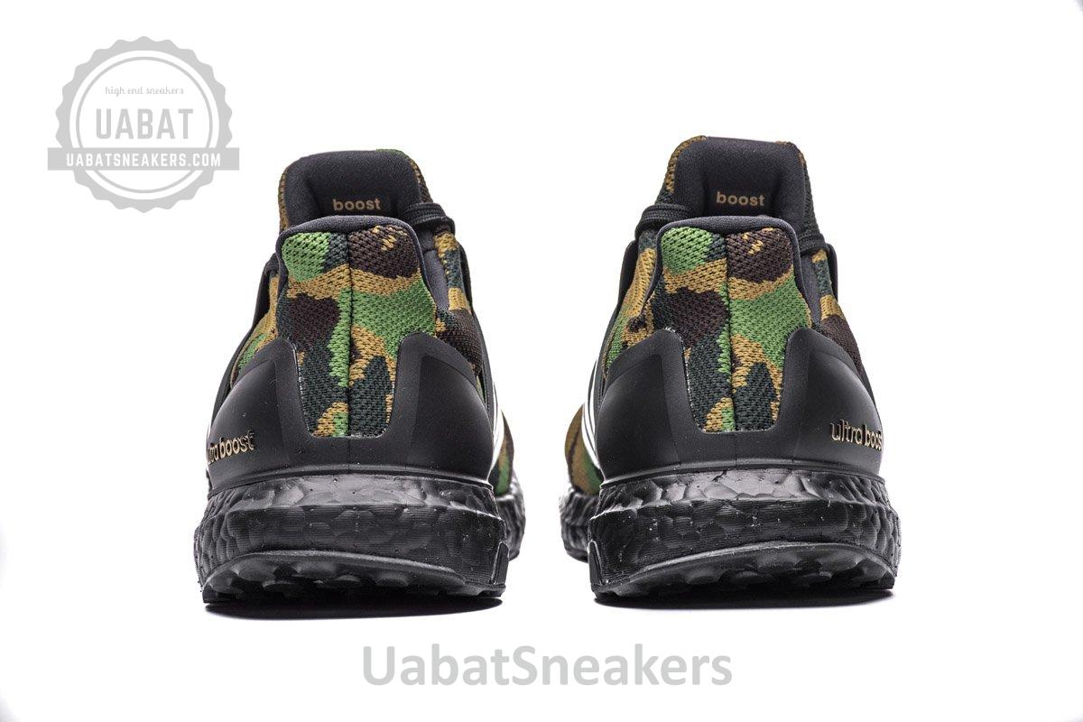 Bape x Adidas Ultra Boost “1st Camo Black” G54784 - Image 5