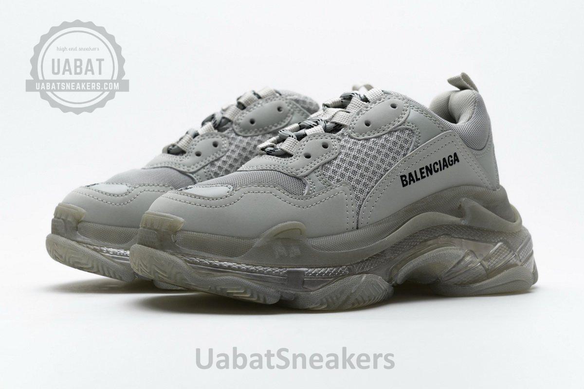 544351 W09O1 1705 Balenciaga Triple S Grey - Image 5