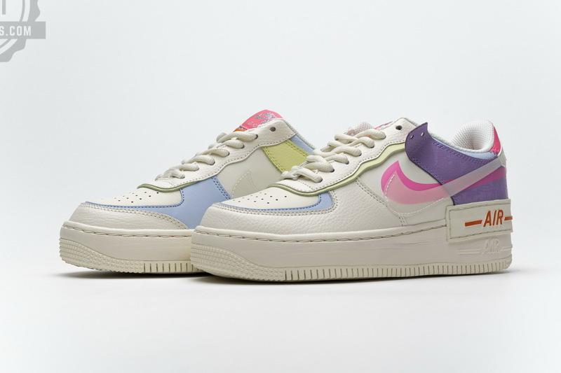 CU3012-164 Nike W Air Force 1 Shadow Pale Ivory Pink - Image 5