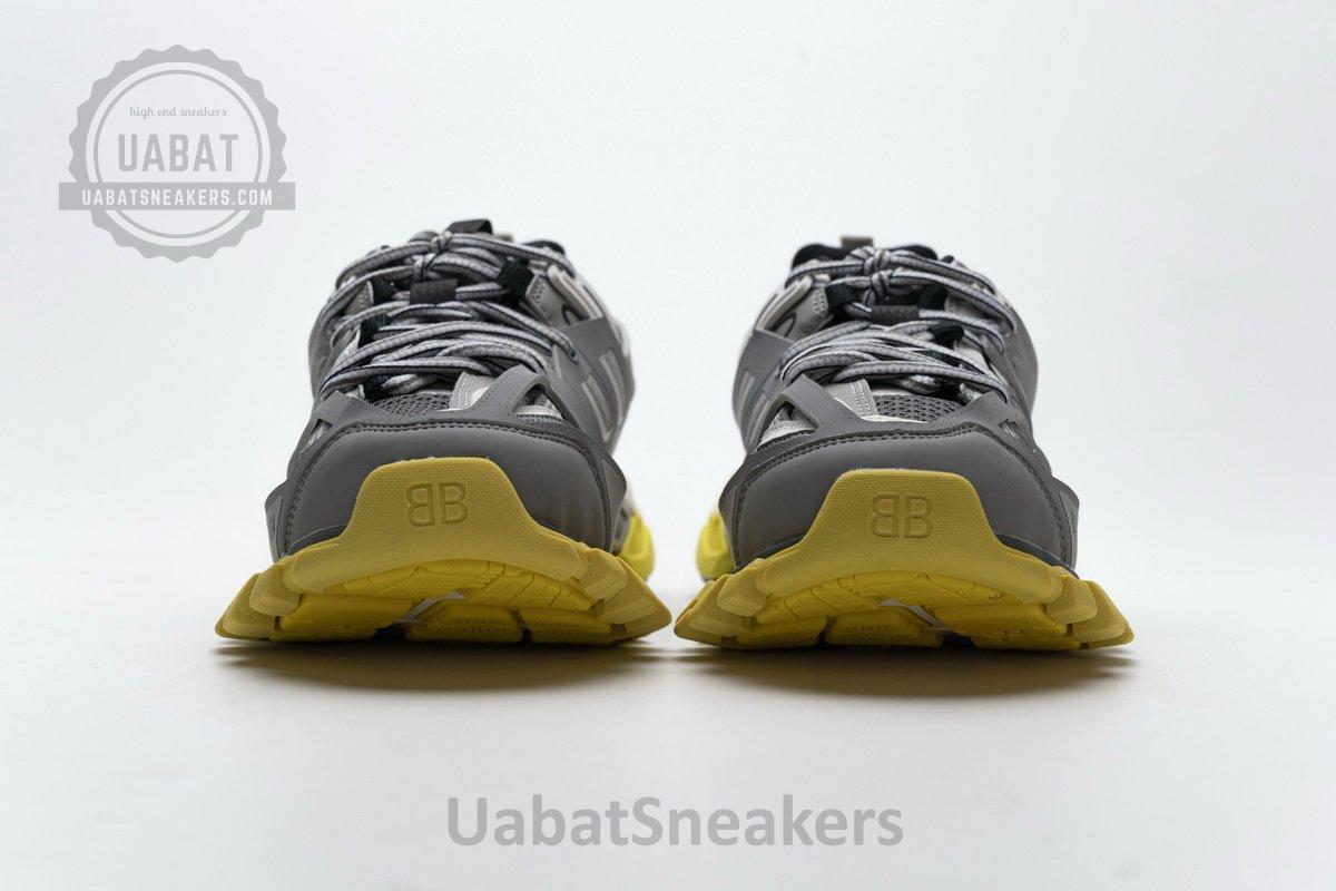 542435 W1GB7 2018 Balenciaga Tess S.White Grey Orange - Image 5