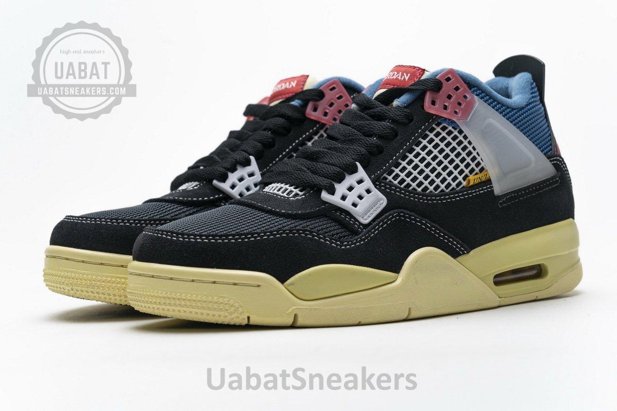 DC9533-001 Union LA x Air Jordan 4 Retro SP Off Noir Black - Image 6