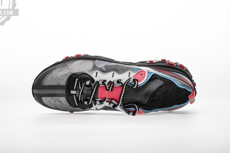 Nike React Element 87 “Blue Chill Solar Red”AQ1090-006 - Image 2