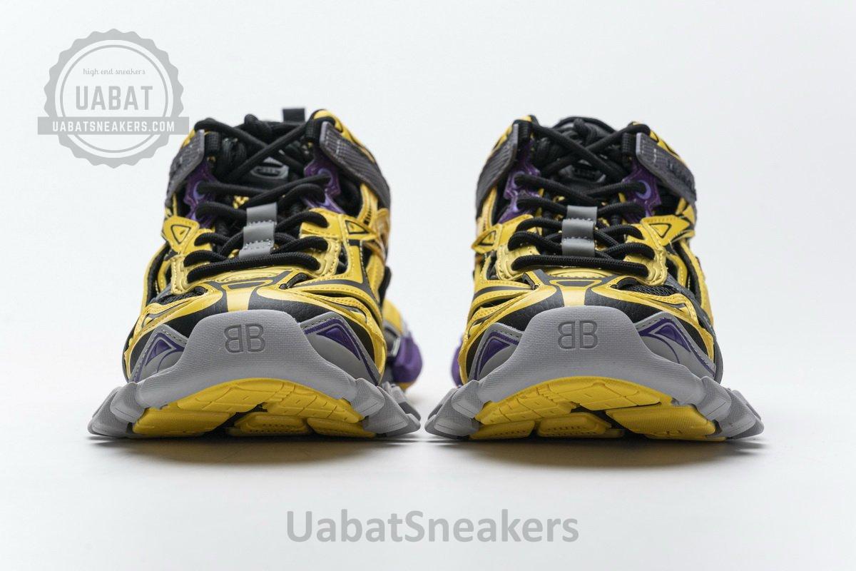 570391 W2GN1 2027 Blenciaga Track 2 Sneaker Yellow Black - Image 5
