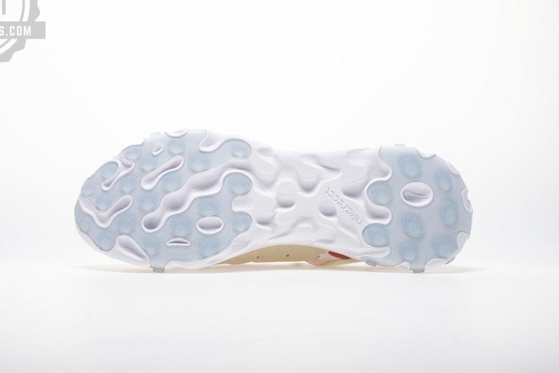 Nike React Element 87 “White Red” AQ1090-100 - Image 4