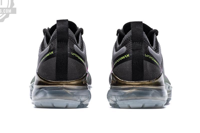 Nike VaporMax 2019 Black Active Fuchsia AT6810-001 - Image 6